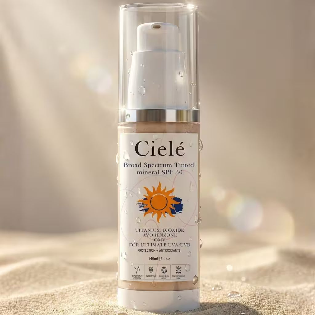 Tinted Broad Spectrum SPF 50 140ml | Ultimate UVA/UVB Protection + Antioxidants