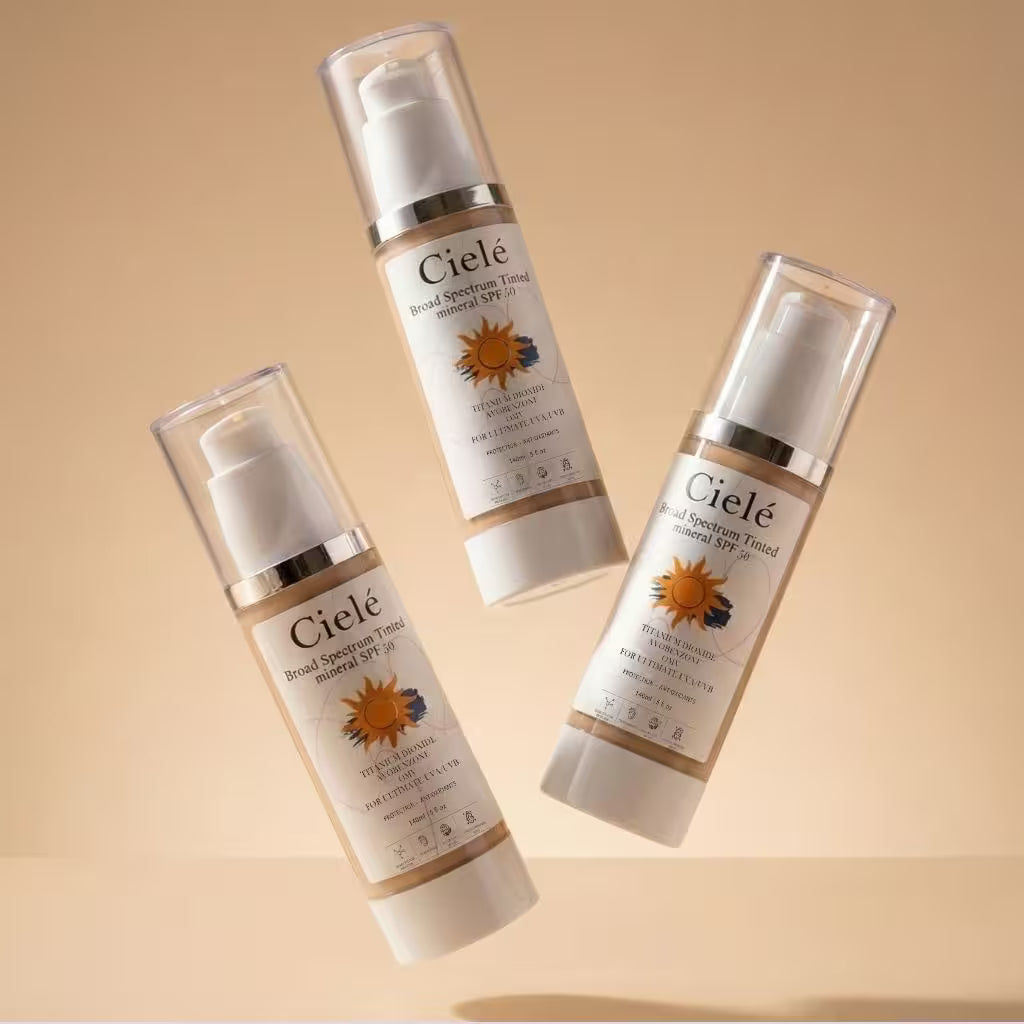 Tinted Broad Spectrum SPF 50 140ml | Ultimate UVA/UVB Protection + Antioxidants